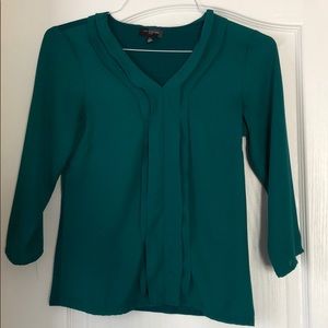 PXS Green Blouse The Limited